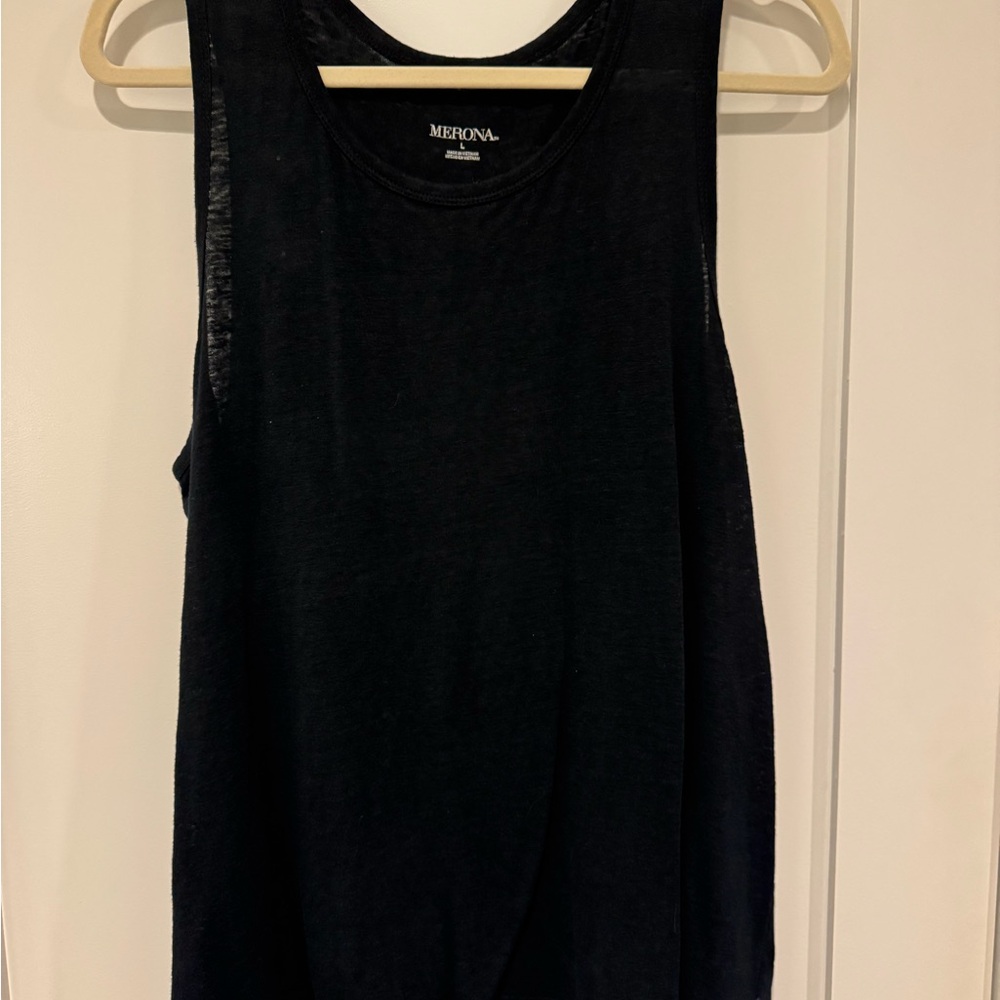 Merona Women's Classic Black Tank Top